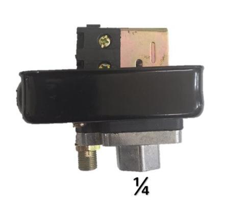 Interruptor de presión automatico (Switch) 1 via, para compresor 220 V - 200 A 400 psi presostato