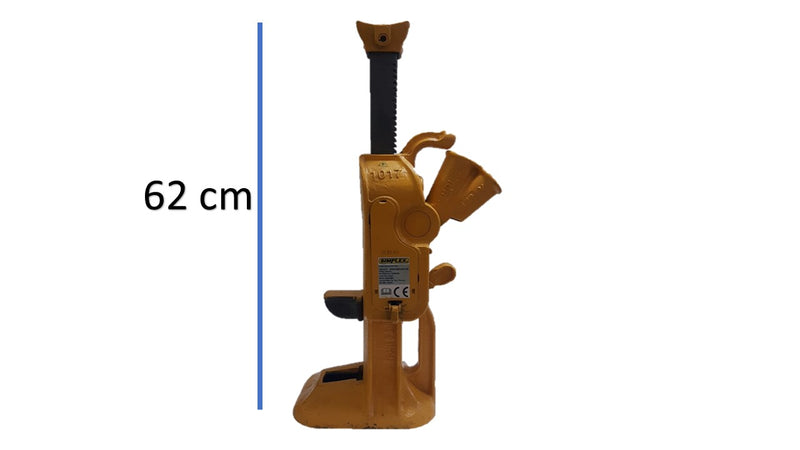 Gato tipo escalera para ferrocarril de 5 toneladas