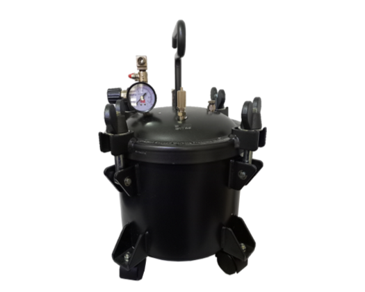 Tanque de pintura presurizado 2 1/2 galones 89 psi PT94910E