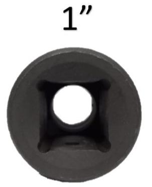 Dado de impacto hexagonal de 6 puntas 1 X 1