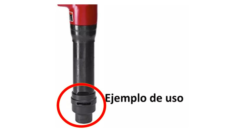Bushing-Head Retenedor De Cincel para  Cinceladora  neumática con Candado incluido