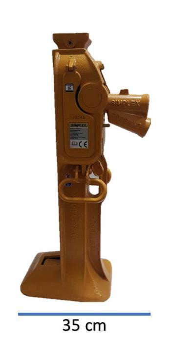 Gato tipo escalera para ferrocarril 15 Toneladas