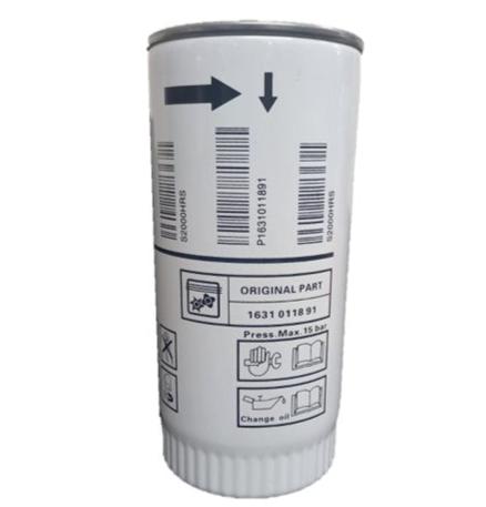 Filtro de aceite 1631011891 original Atlas Copco para compresor de tornillo
