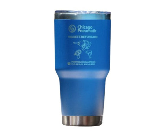 Vaso Termico Azul De 30oz Chicago Pneumatic