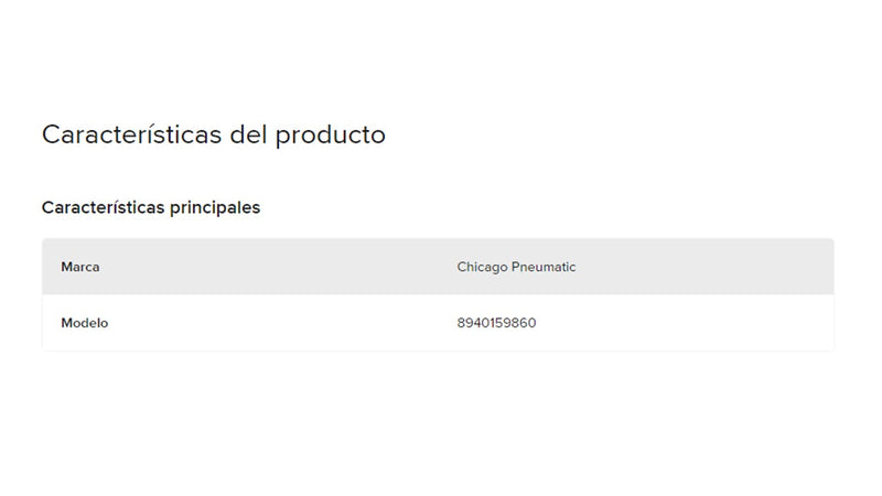 Needle Set / Juego De Agujas 8940159860 Chicago Pneumatic