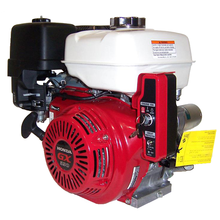 Motor Estacionario Honda GX390 - con Arranque Eléctrico y Manual