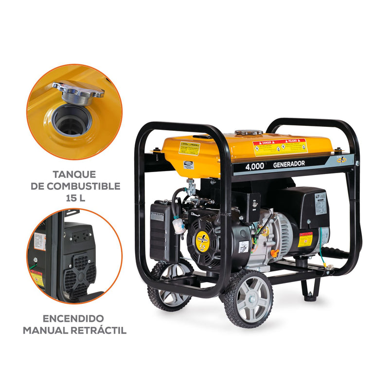 Generador Monofásico EVANS 4,000W