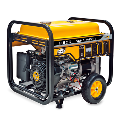 Generador Monofásico EVANS 9,500W - Potencia Máxima para tus Necesidades Industriales
