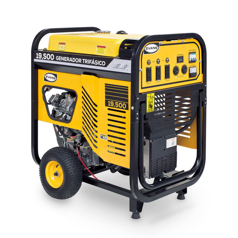 Generador Trifásico 19.5 kVA con Motor Briggs & amp  Stratton de 35 HP