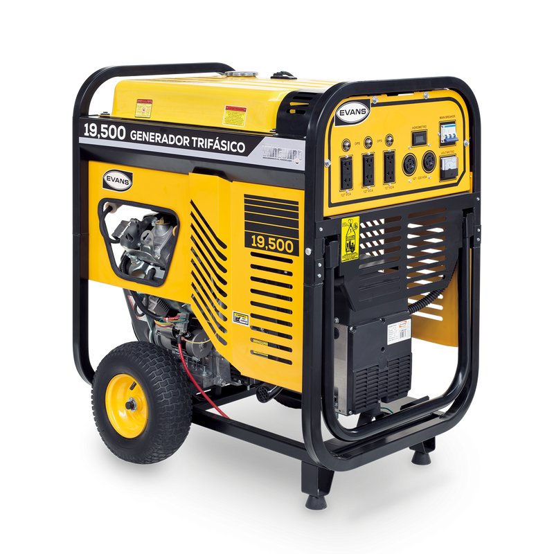 Generador Trifásico 19.5 kVA con Motor Briggs & amp  Stratton de 35 HP