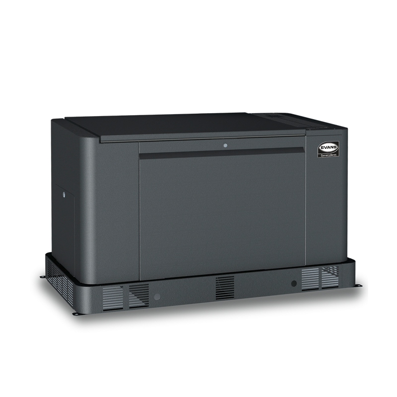 Generador Monofásico EVANS 16.6kW  –  Respaldo para Industrias y Negocios