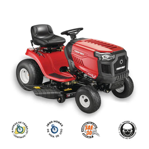 Tracto podador EVANS 19 HP – 42" de Corte y 7 Velocidades!