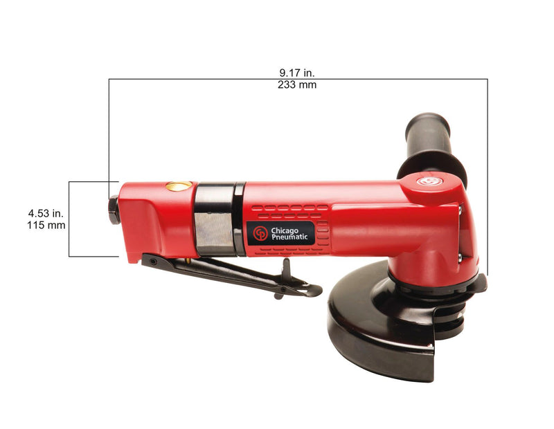 CP 9122 BR Amoladora angular neumática de 4,5" (115 mm) Chicago Pneumatic Pulidor