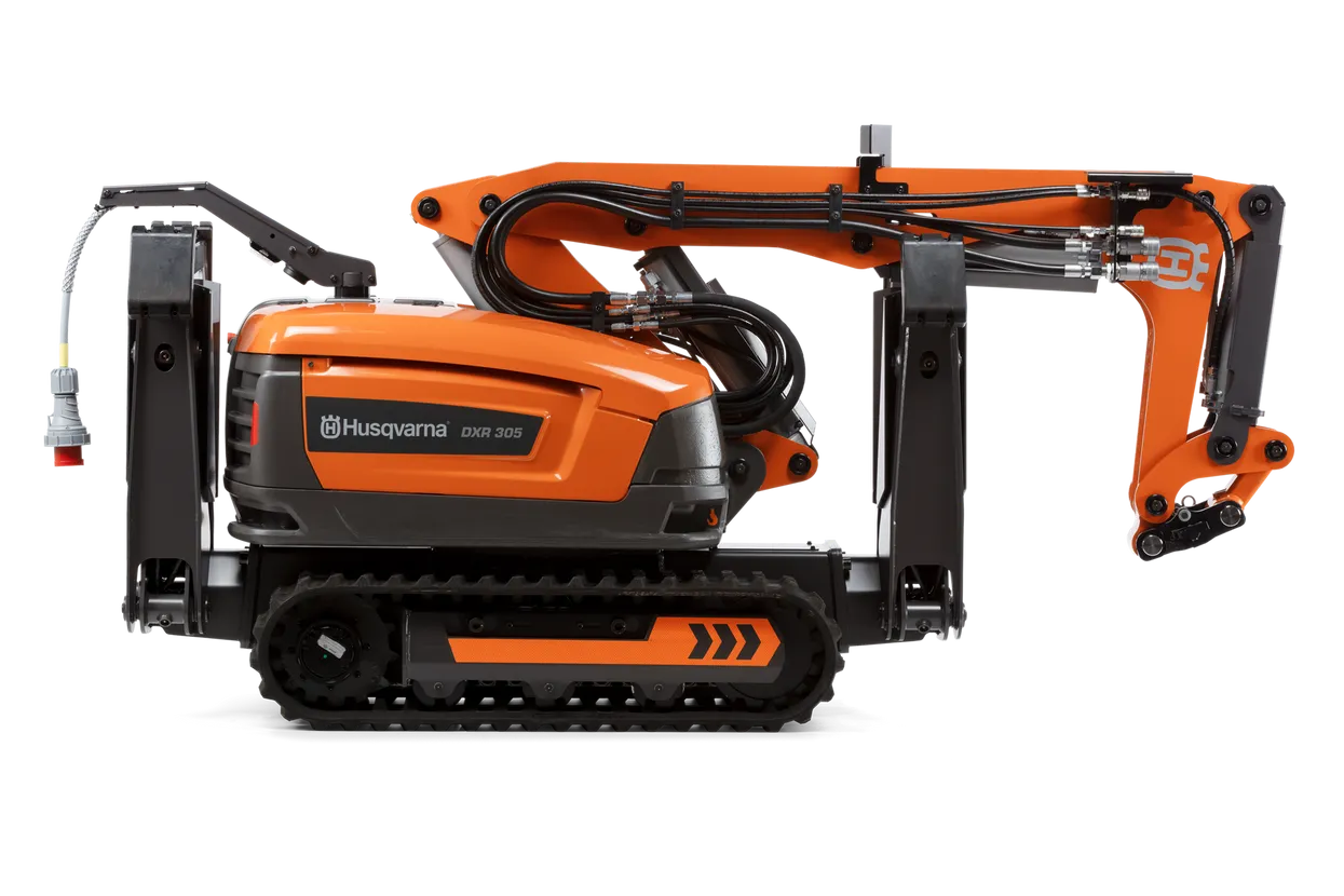 Robot de Demolición Husqvarna DXR 305 - Potente, Compacto y Versátil