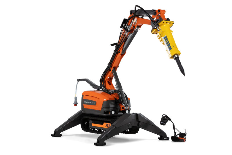Robot de Demolición Husqvarna DXR 305 - Potente, Compacto y Versátil