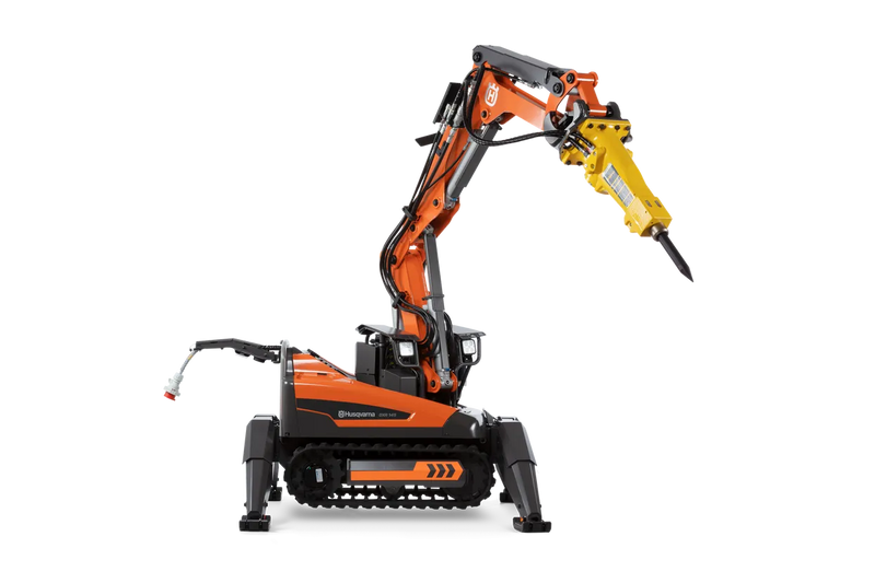 Robot de Demolición Husqvarna DXR 145 - Control Remoto, Alta Potencia y Versatilidad