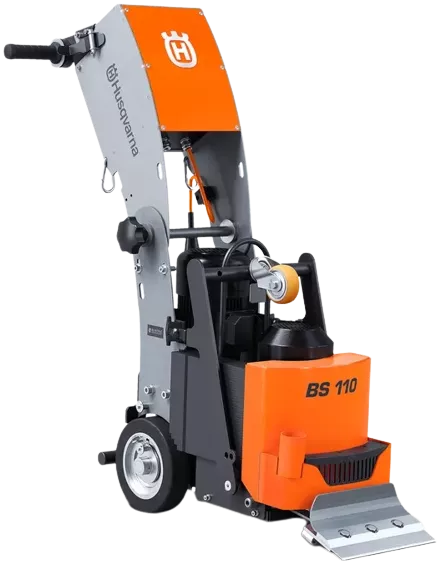 Raspador de Suelo Autopropulsado Husqvarna BS 110 230V | Raspado Profesional de Suelos para Construcción