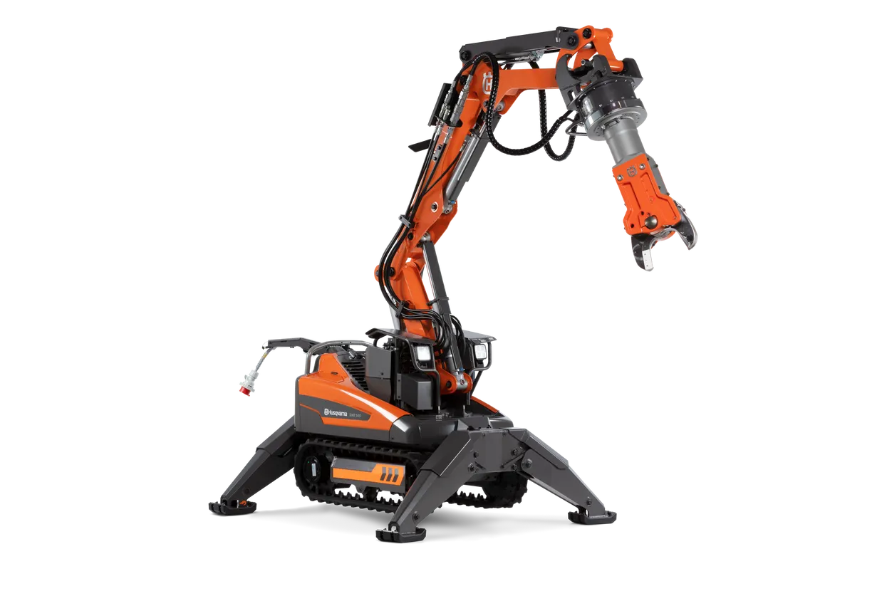 Robot de Demolición Husqvarna DXR 145 - Control Remoto, Alta Potencia y Versatilidad