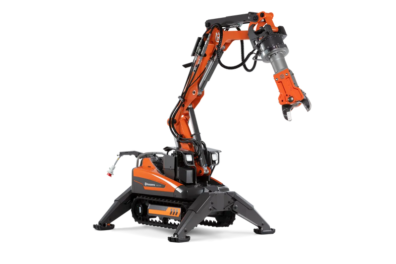 Robot de Demolición Husqvarna DXR 145 - Control Remoto, Alta Potencia y Versatilidad