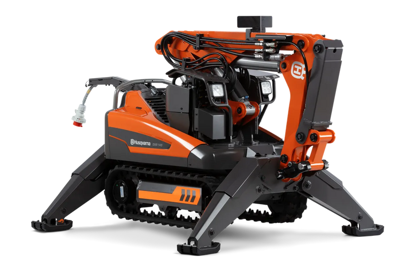 Robot de Demolición Husqvarna DXR 145 - Control Remoto, Alta Potencia y Versatilidad