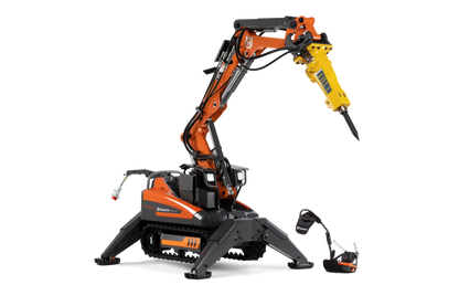 Robot de Demolición Husqvarna DXR 145 - Control Remoto, Alta Potencia y Versatilidad