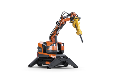 Robot de Demolición Husqvarna DXR 145 - Control Remoto, Alta Potencia y Versatilidad